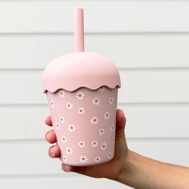 Mini Smoothie Cup | 200ml - Pink Daisy