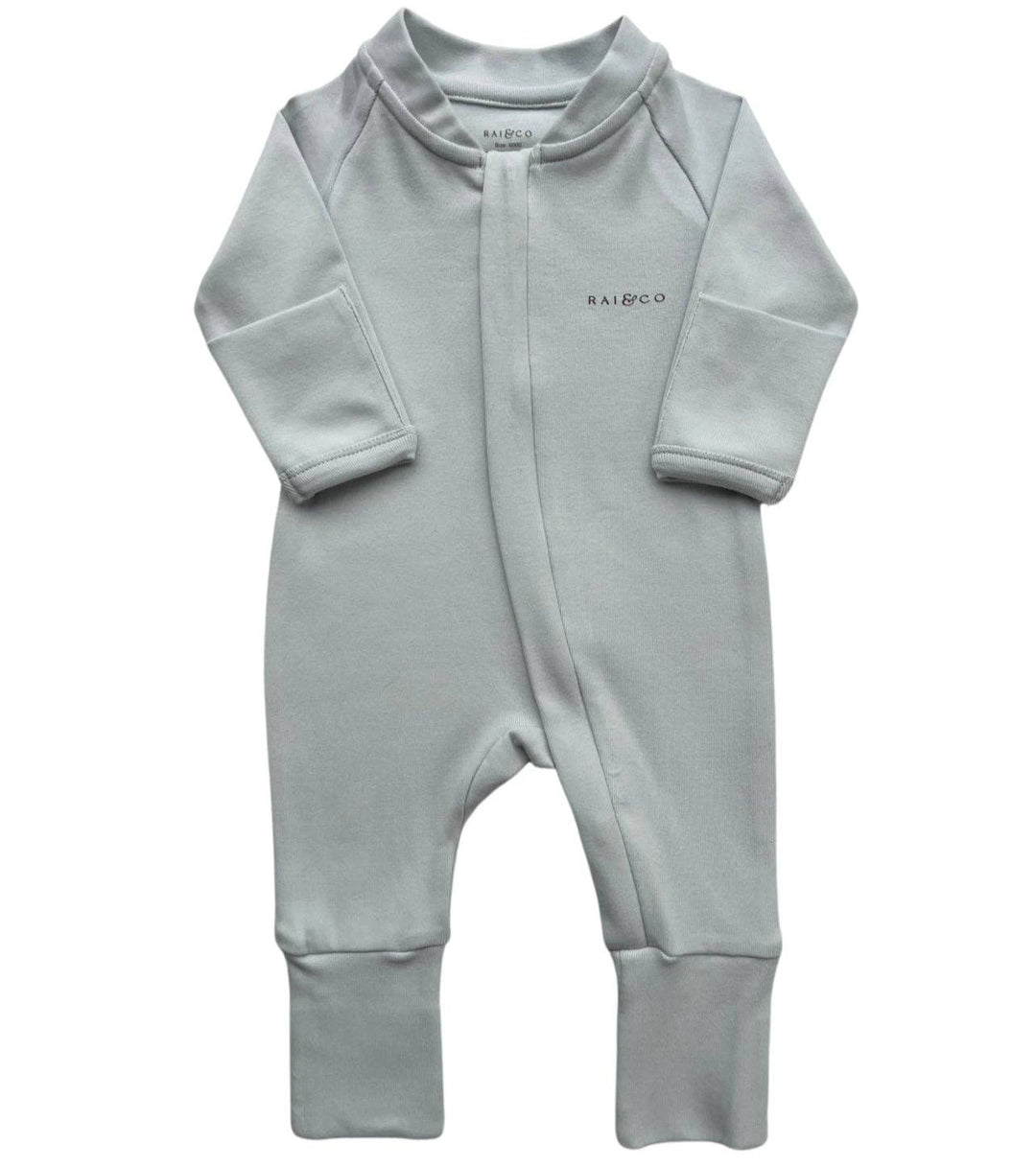 Apple Jumpsuit - Baby Blue