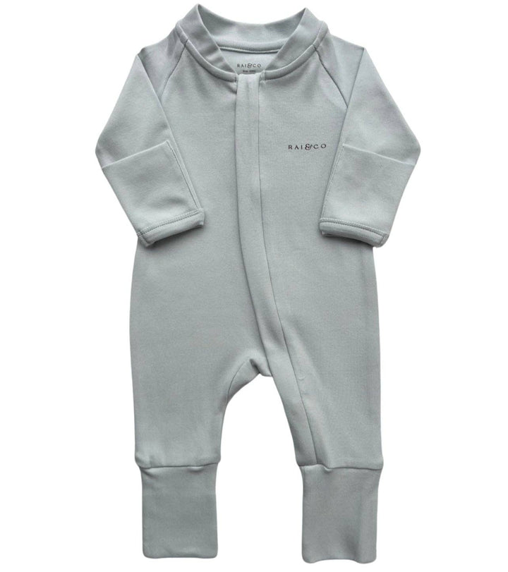 Apple Jumpsuit - Baby Blue