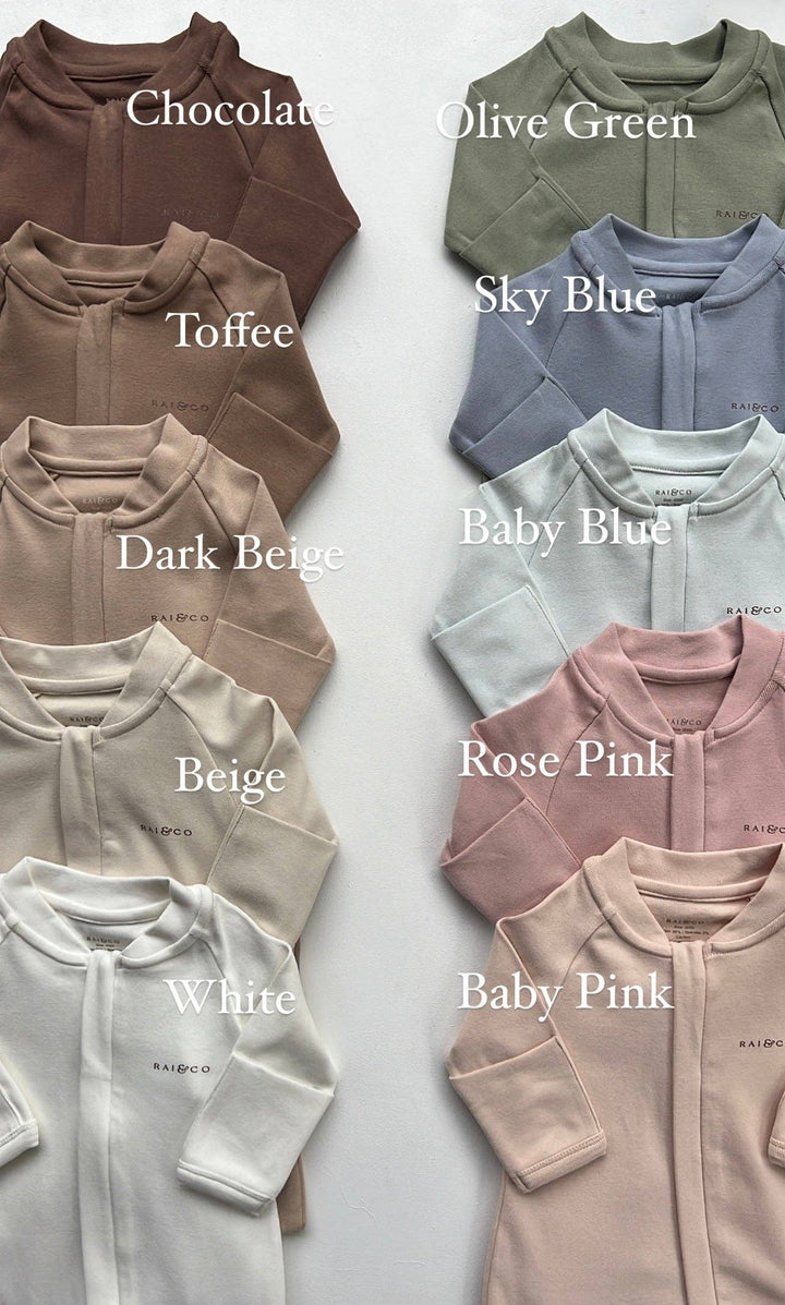 Apple Jumpsuit - Baby Blue