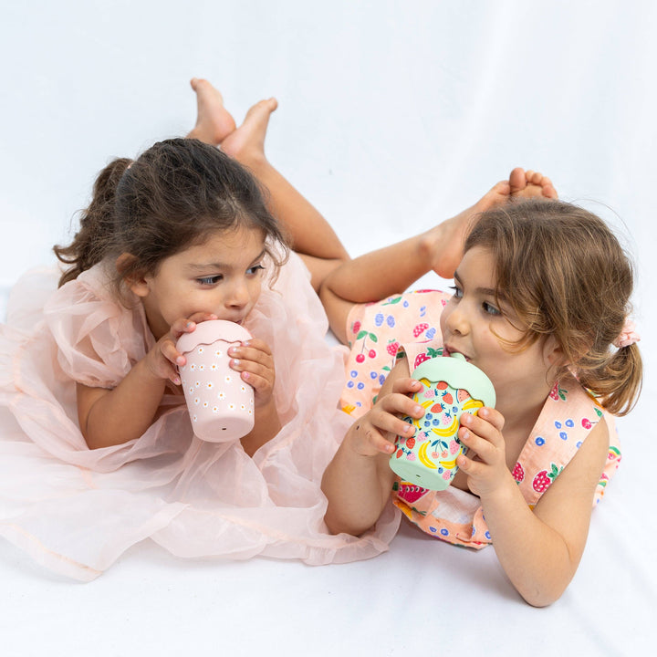 Mini Smoothie Cup | 200ml - Pink Daisy