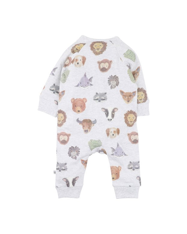 Romper | LS Zip - Wildlings
