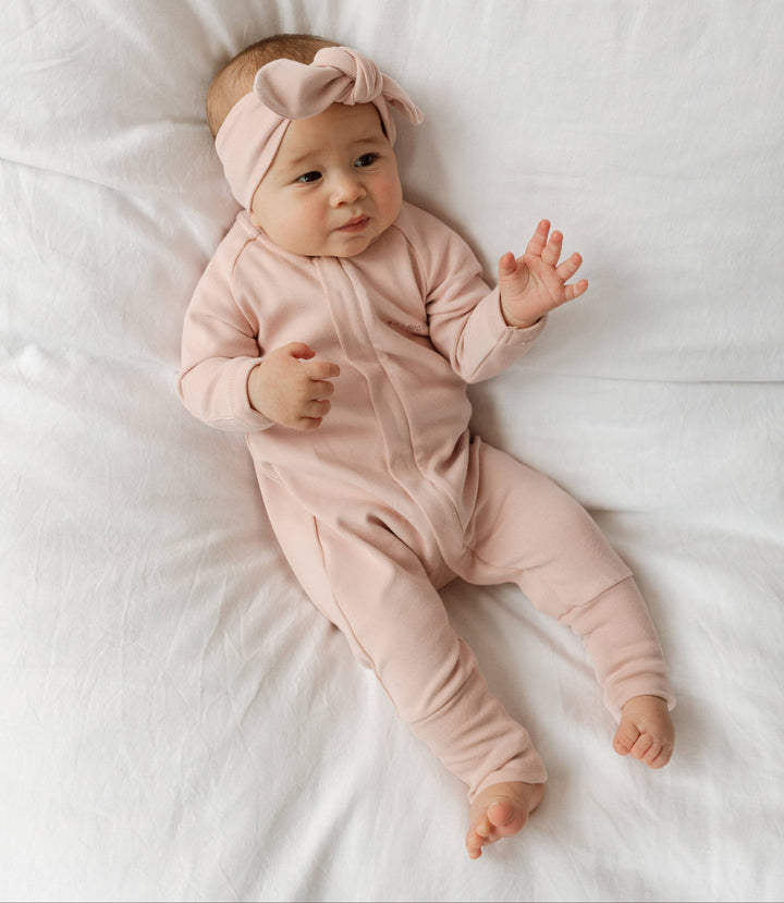 Apple Jumpsuit - Baby Blue