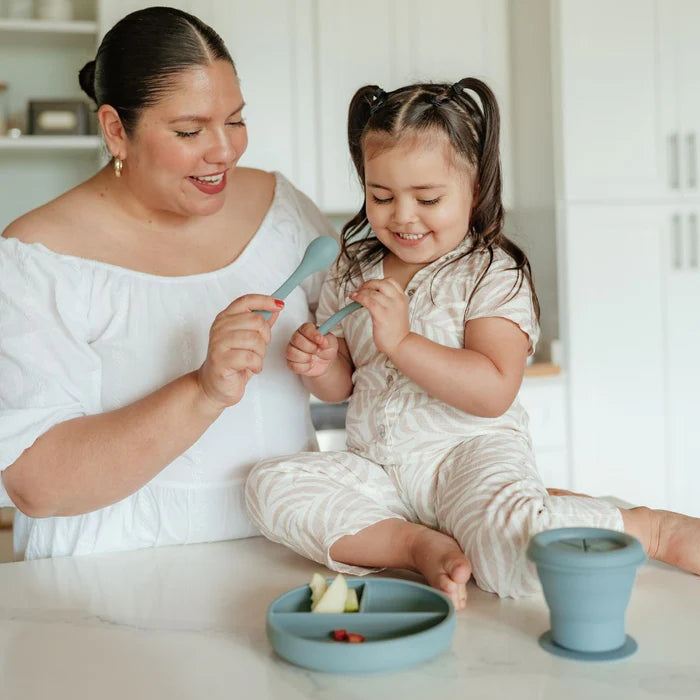 2pk Silicone Baby Spoons