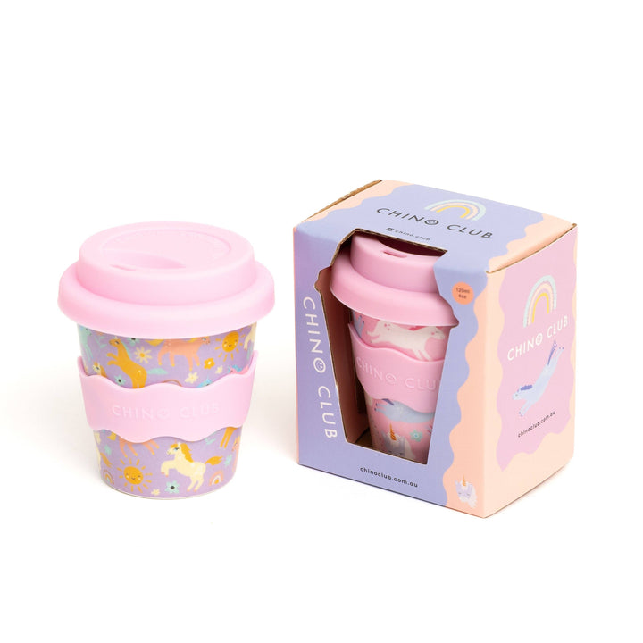 Babychino Cup | 4oz - Purple Unicorn