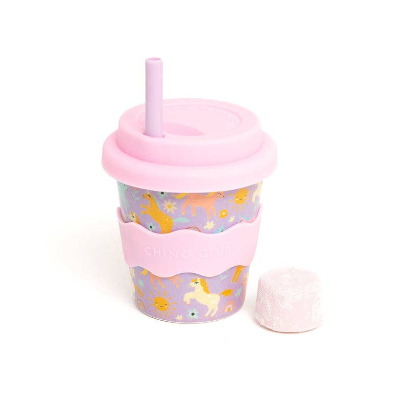 Babychino Cup | 4oz - Purple Unicorn