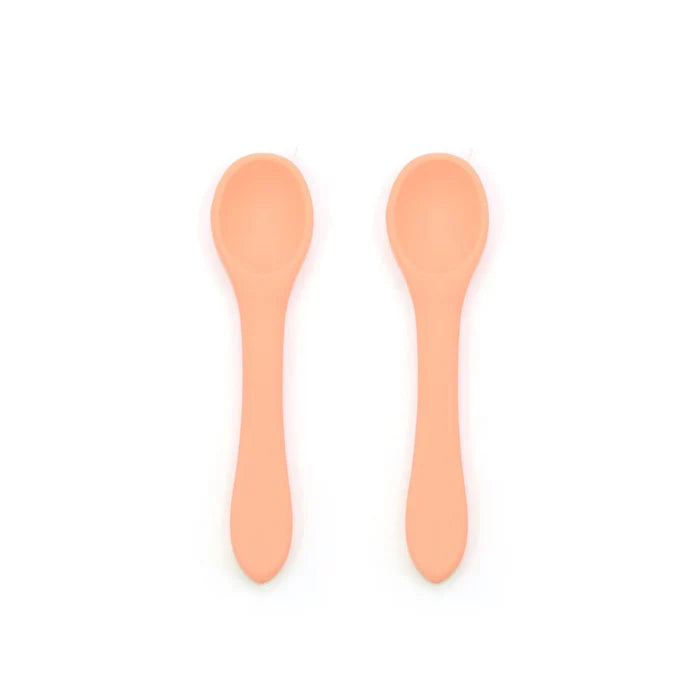 2pk Silicone Baby Spoons