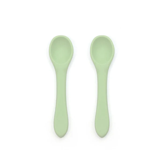 2pk Silicone Baby Spoons
