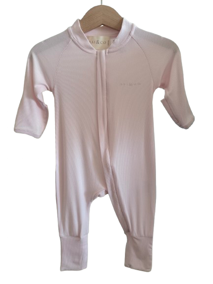 Light Weight Eco-Jumpsuit | Pink