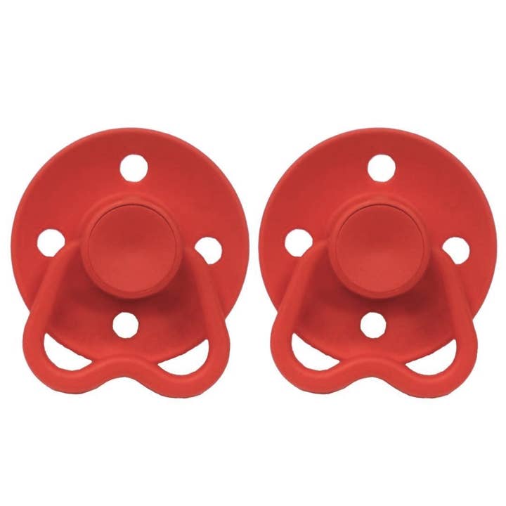 2pk Dummies Hold Me Fire Engine Red – Fred Peanut Kids Boutique