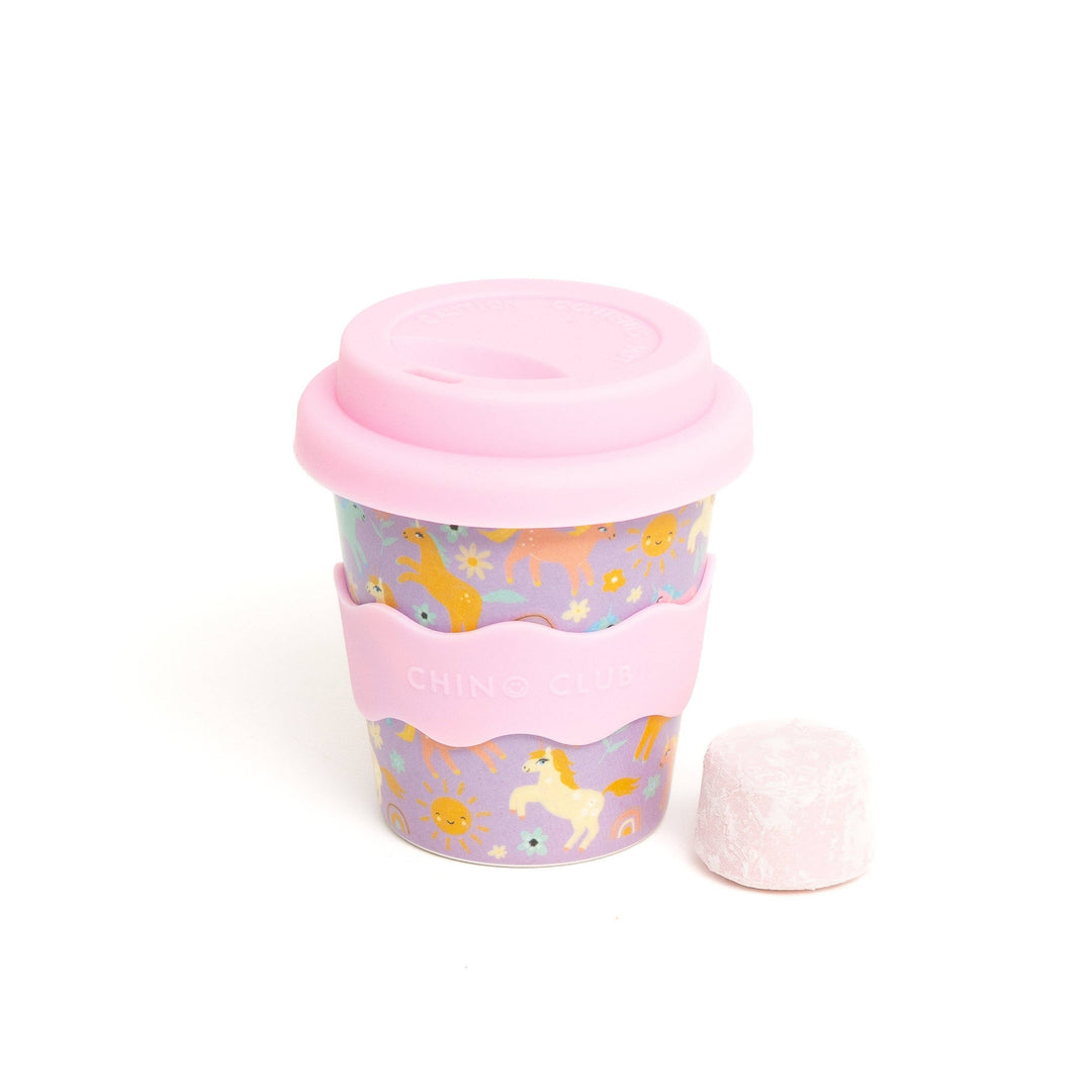 Babychino Cup | 4oz - Purple Unicorn