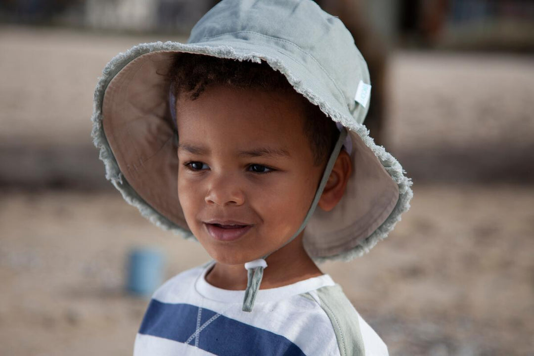 Hat | Frayed Bucket - Khaki