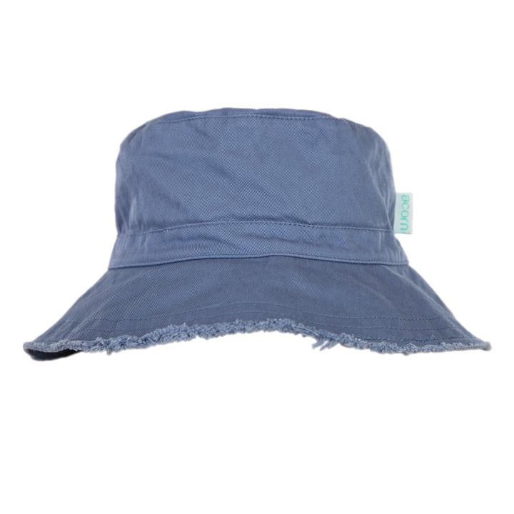 Hat | Frayed Bucket - Blue