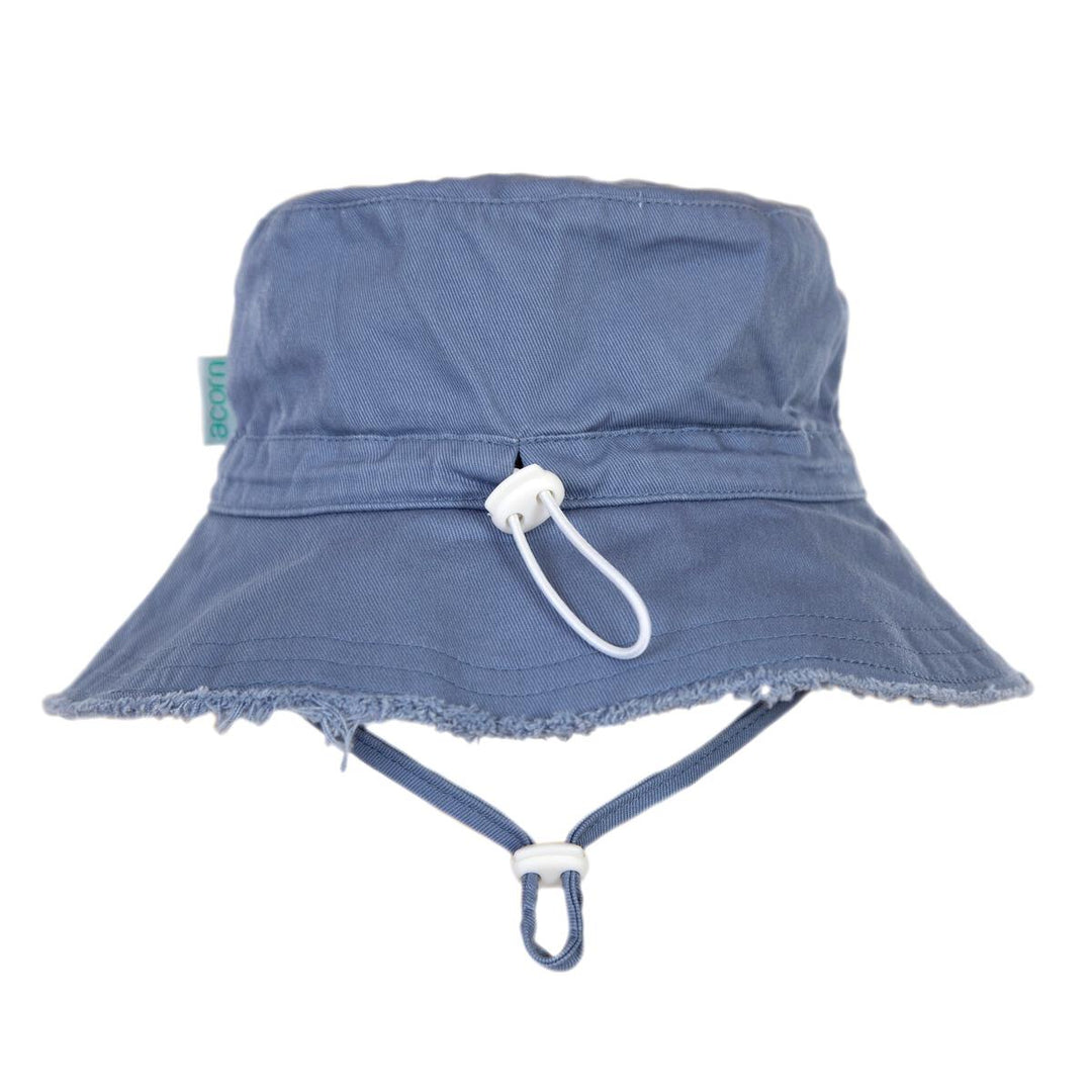 Hat | Frayed Bucket - Blue