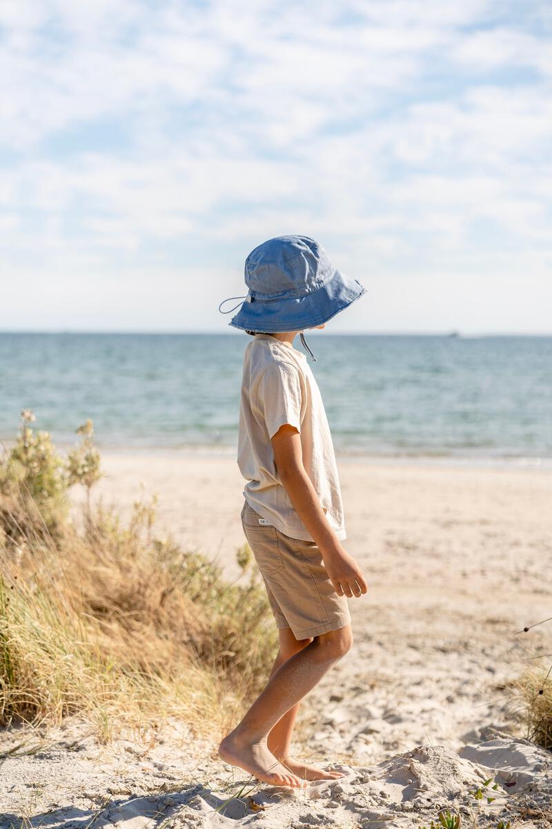 Hat | Frayed Bucket - Blue