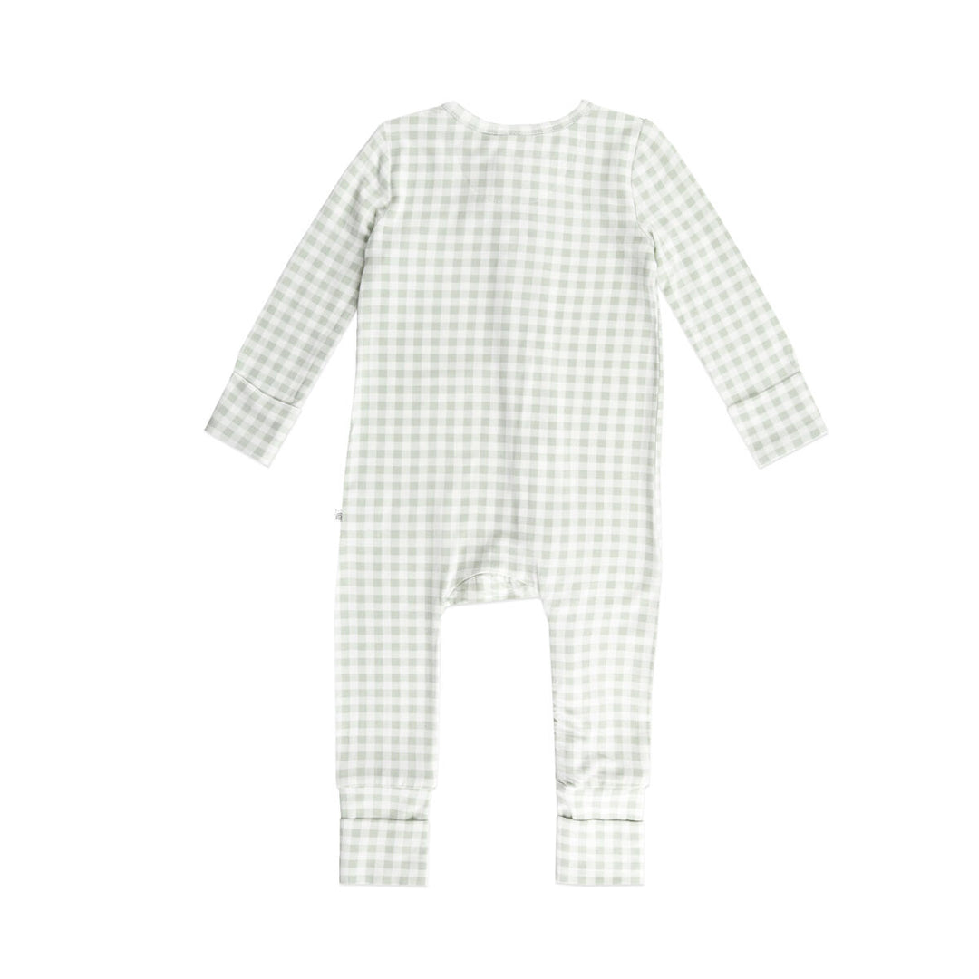 Onesie | Day or Night Long Sleeve - Sage Gingham