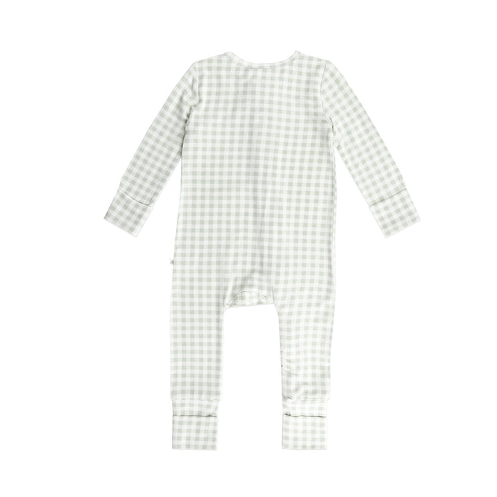 Onesie | Day or Night Long Sleeve - Sage Gingham