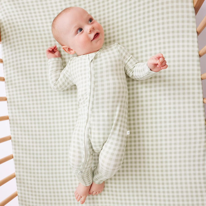 Onesie | Day or Night Long Sleeve - Sage Gingham