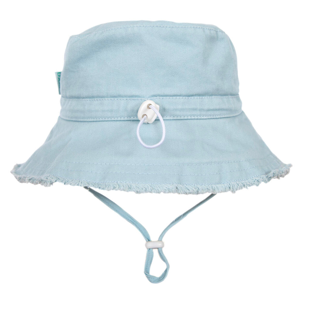 Hat | Frayed Bucket - Seafoam