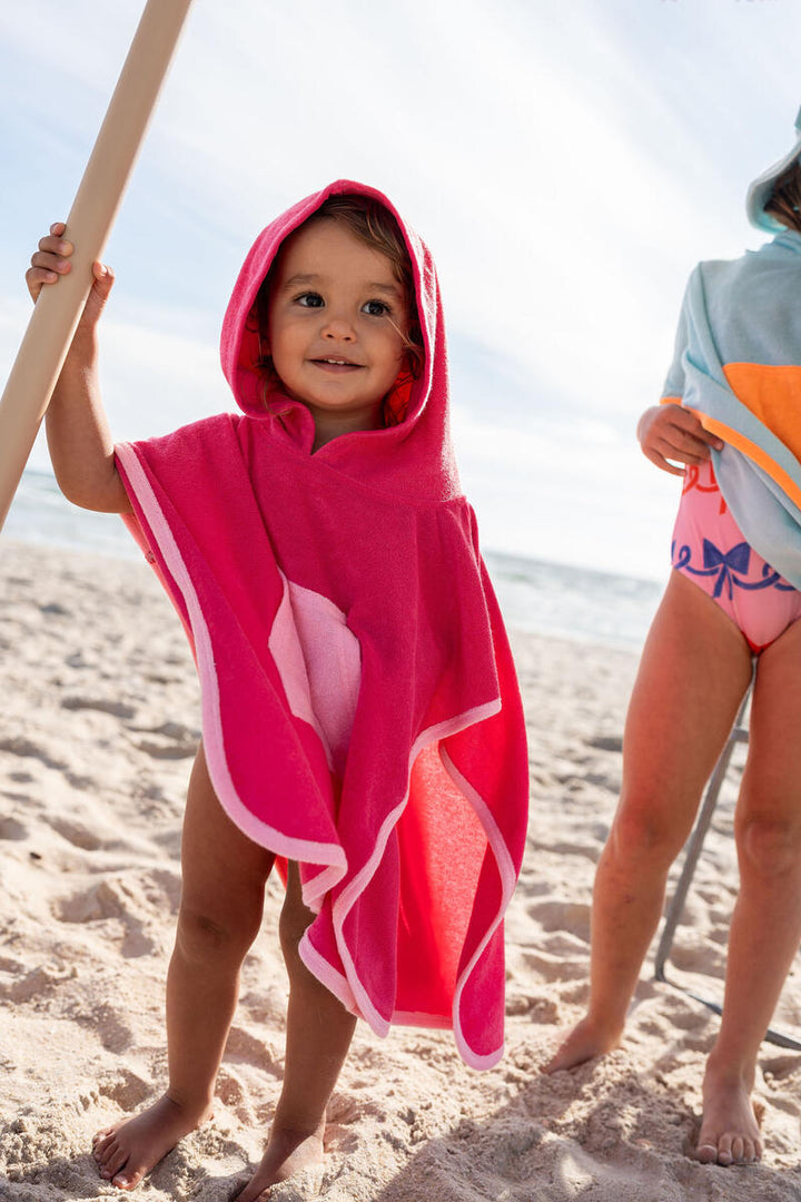 Hooded Towel | Terry - Pink