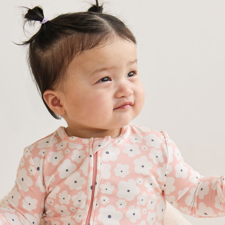 Onesie | Day or Night Long Sleeve - Petal Blooms