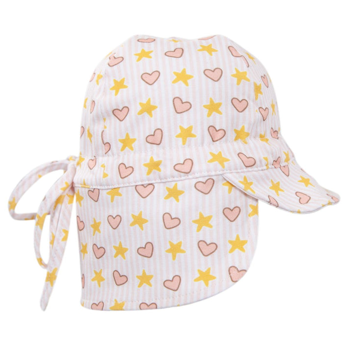 Hat | Flap - Love and Stars