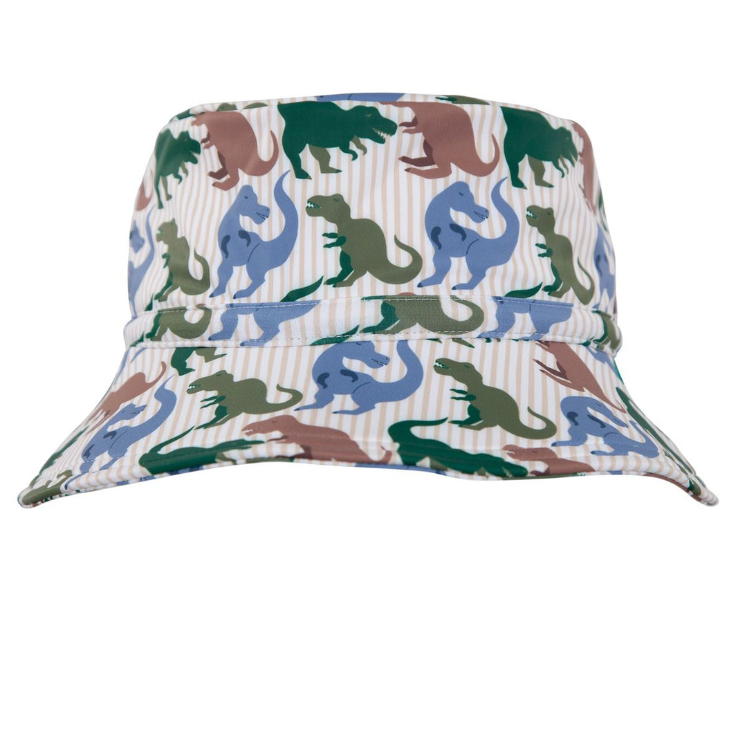 Swim Hat | Wide Brim - T-Rex