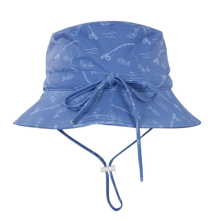 Swim Hat | Wide Brim - Gone Fishing