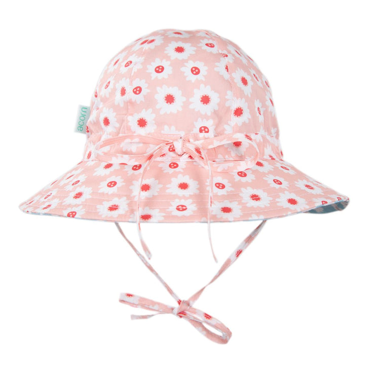 Hat | Wide Brim | Reversible - Camellia