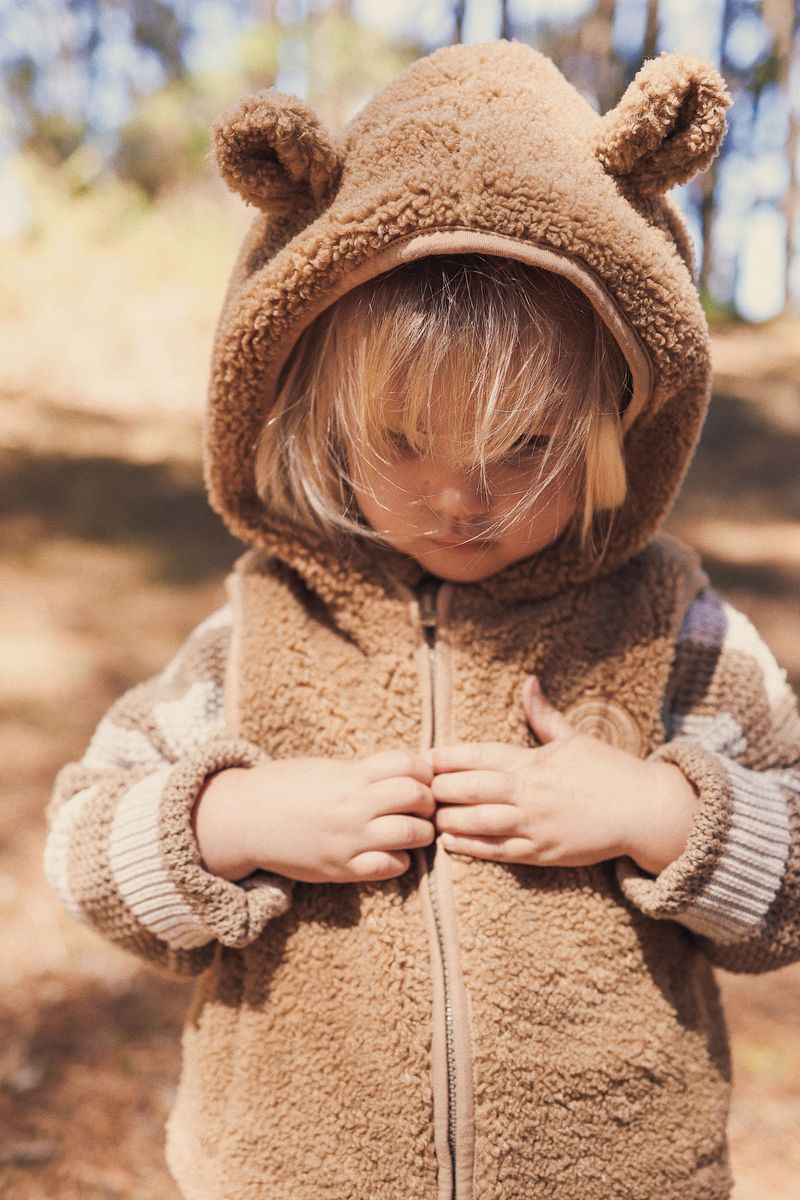 Sherpa Vest - Mocha