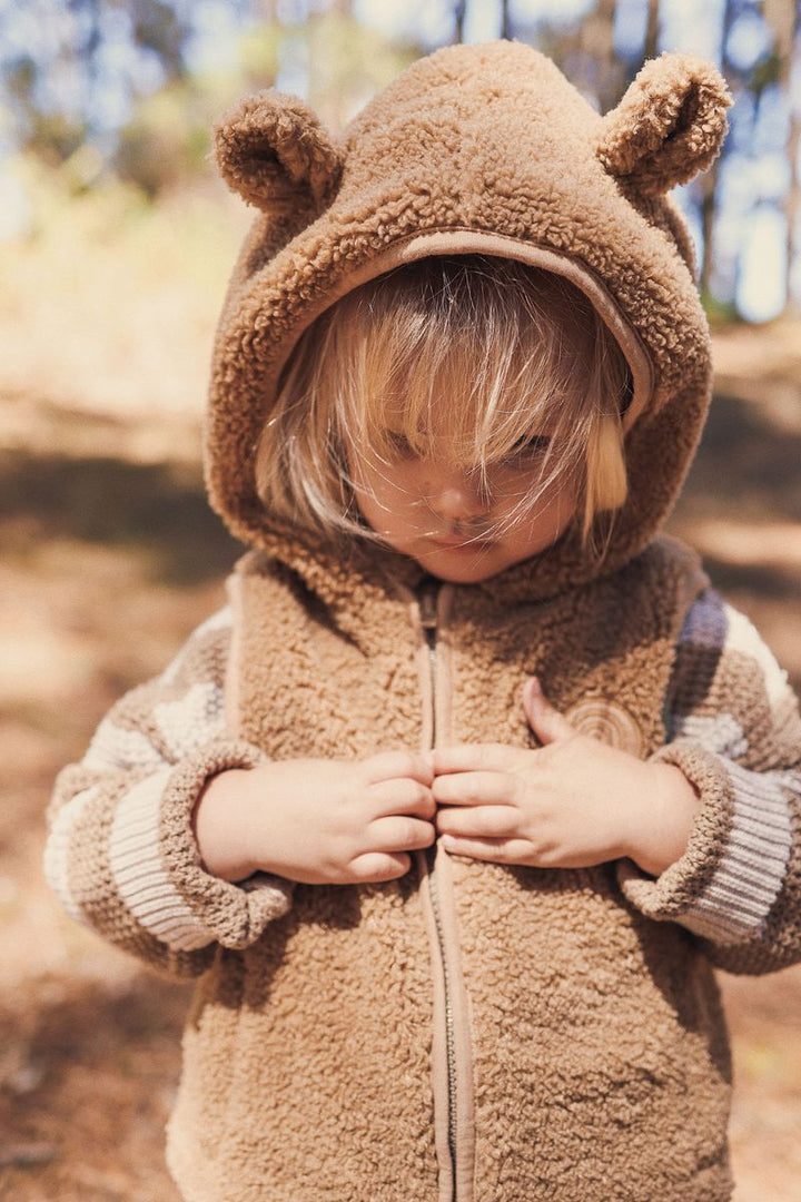 Sherpa Vest - Mocha