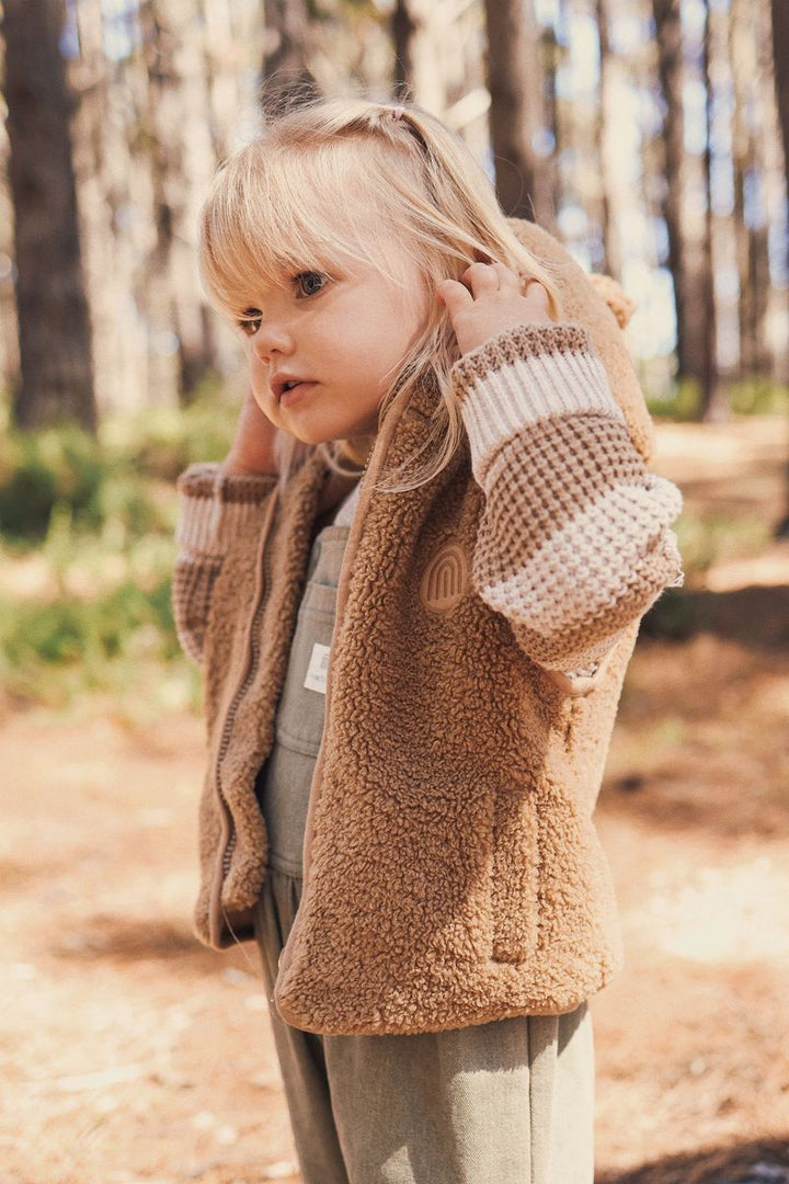 Sherpa Vest - Mocha