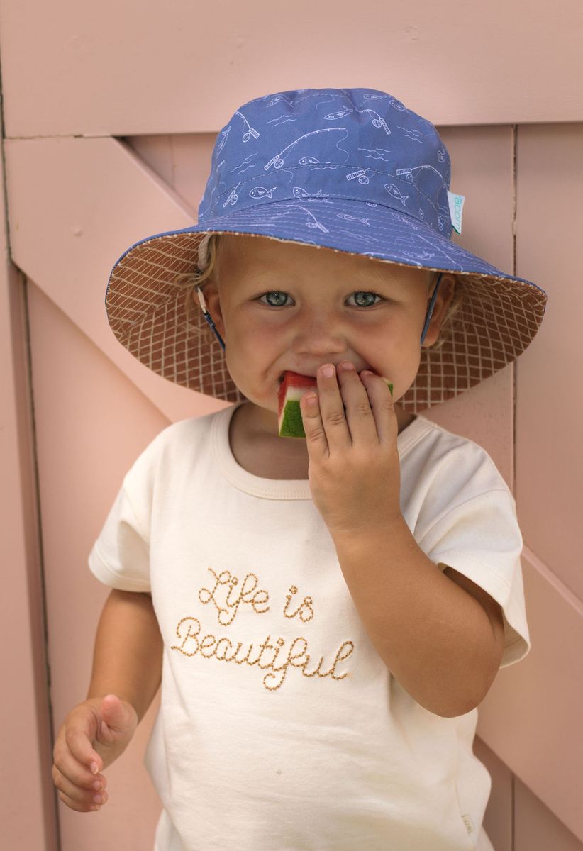 Hat | Wide Brim - Gone Fishing