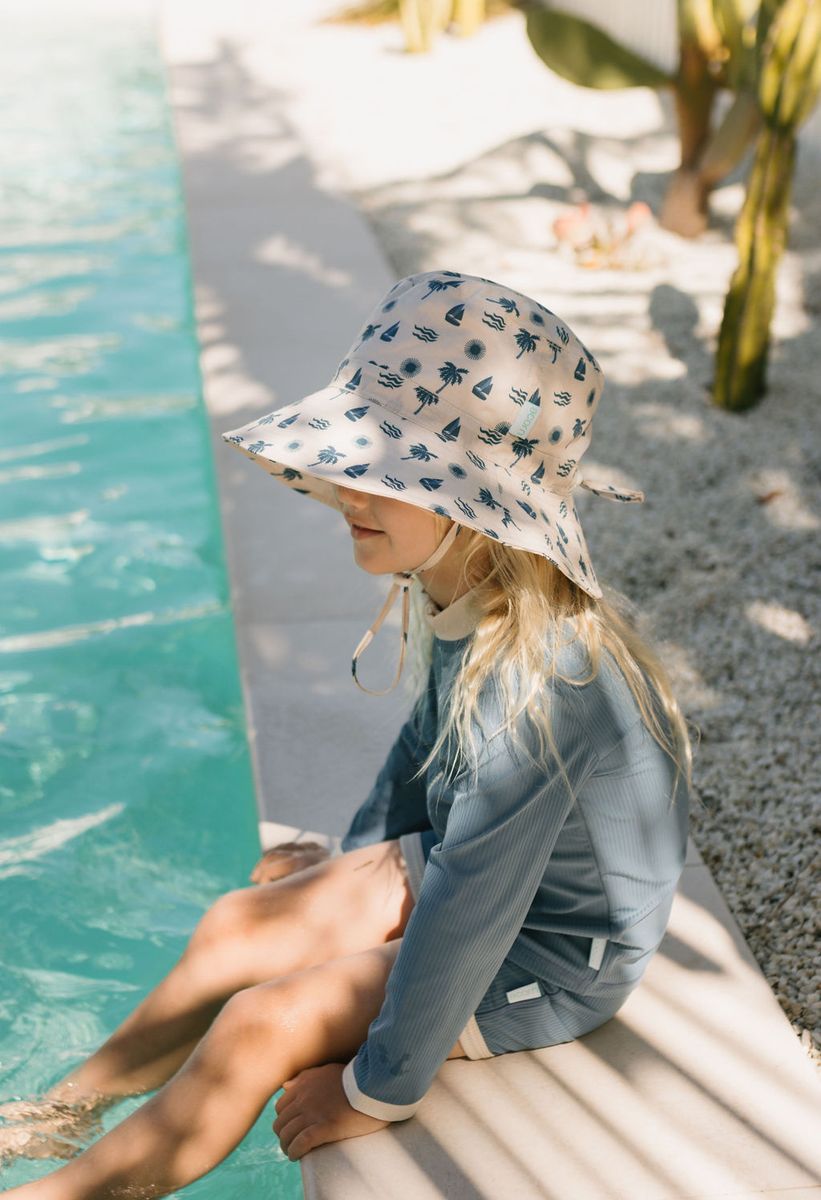 Hat | Wide Brim - Island Breeze