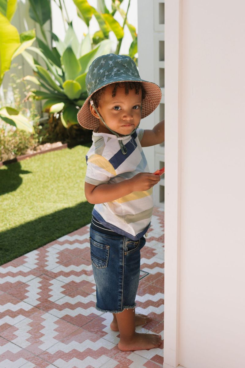 Hat | Wide Brim - Frogs