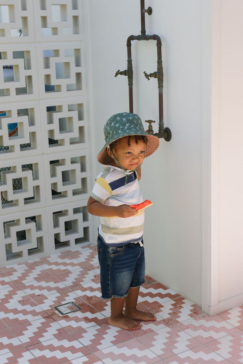 Hat | Wide Brim - Frogs