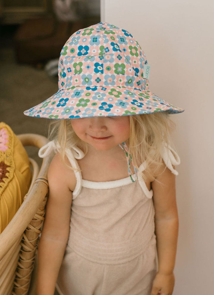 Hat | Wide Brim - Flower Child