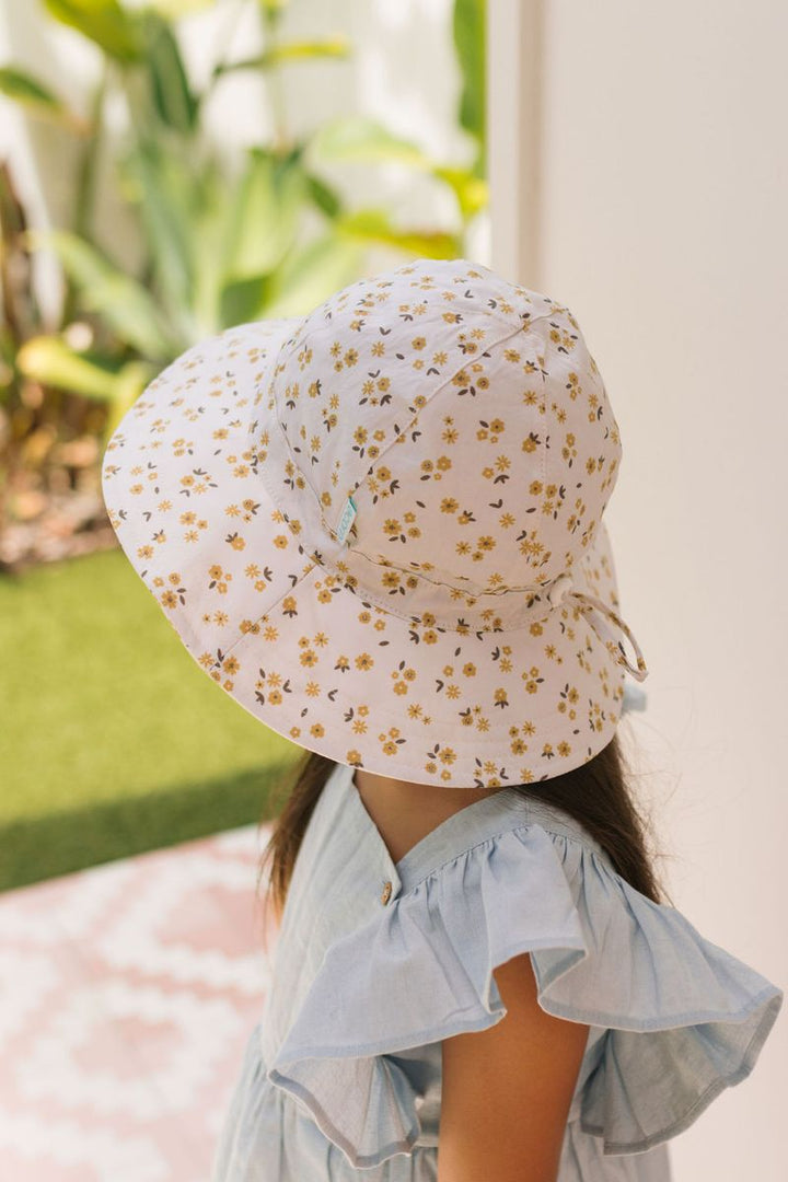 Hat | Wide Brim - Amber Blooms