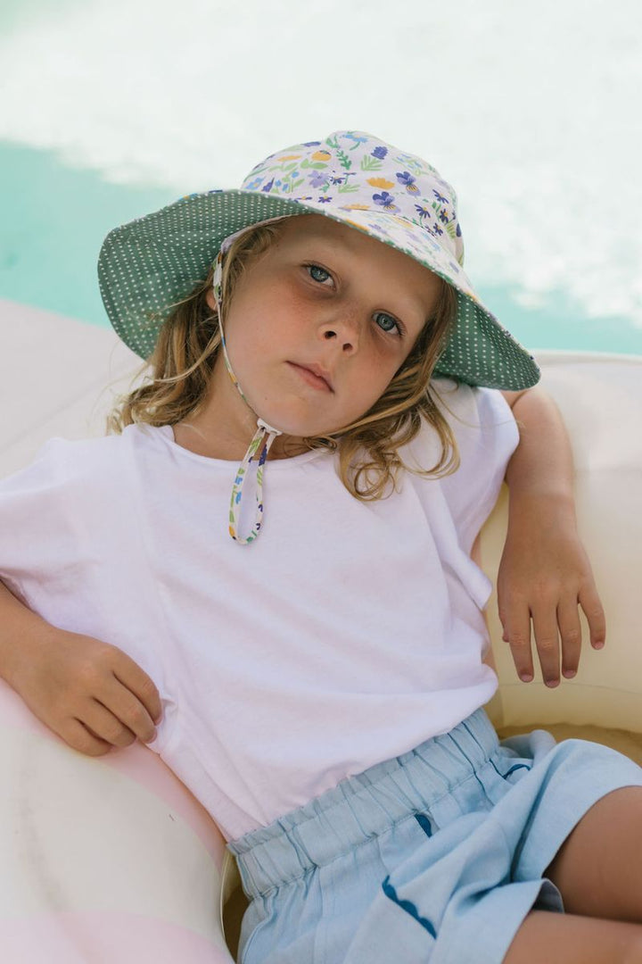 Hat | Wide Brim - Springtime