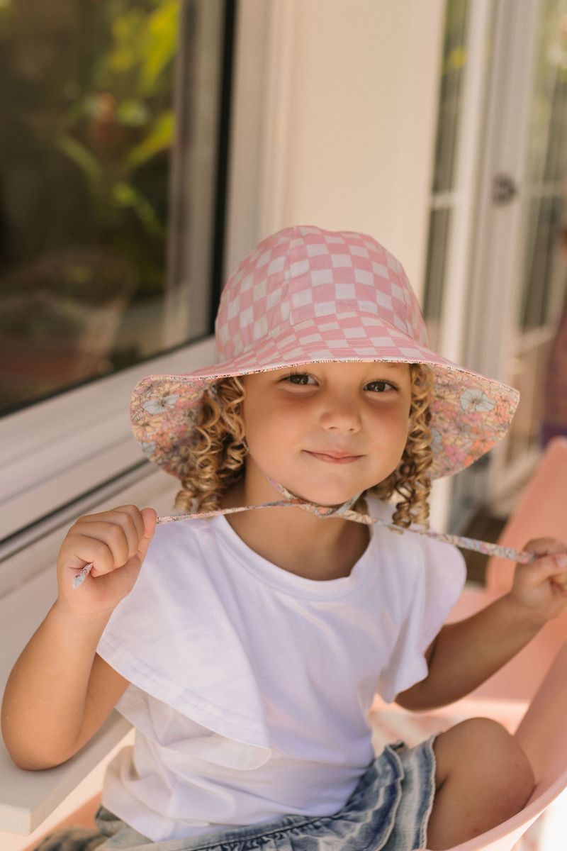 Hat | Wide Brim | Reversible - Yasmine