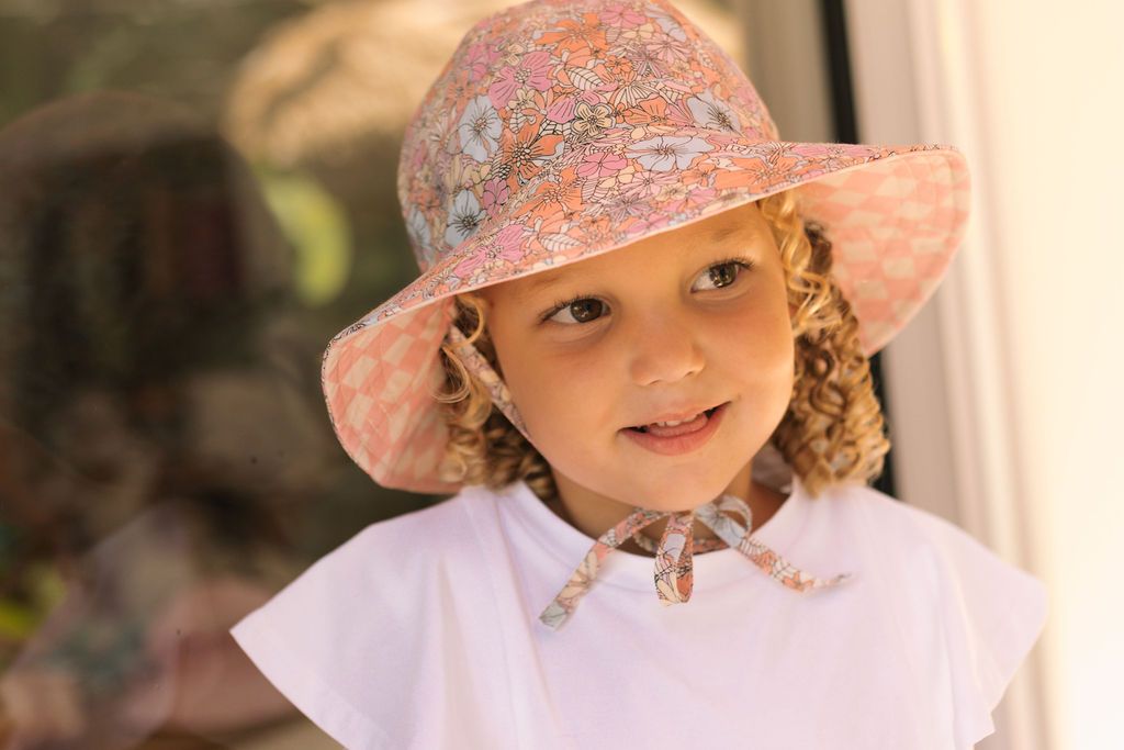 Hat | Wide Brim | Reversible - Yasmine