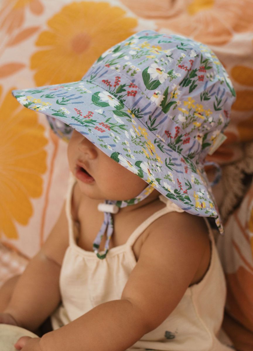 Hat | Wide Brim - Chateau Blooms