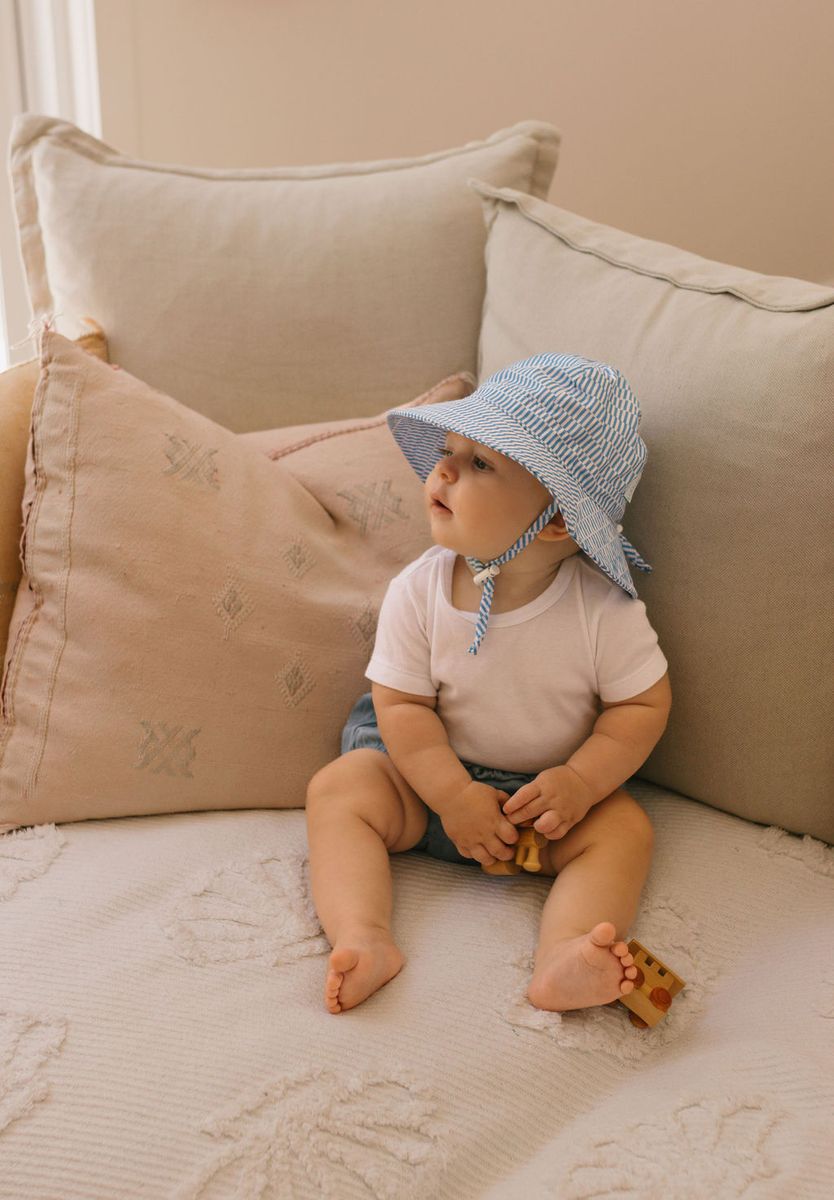 Hat | Wide Brim - Mykonos