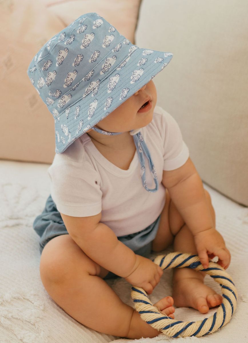 Hat | Wide Brim - Clouds