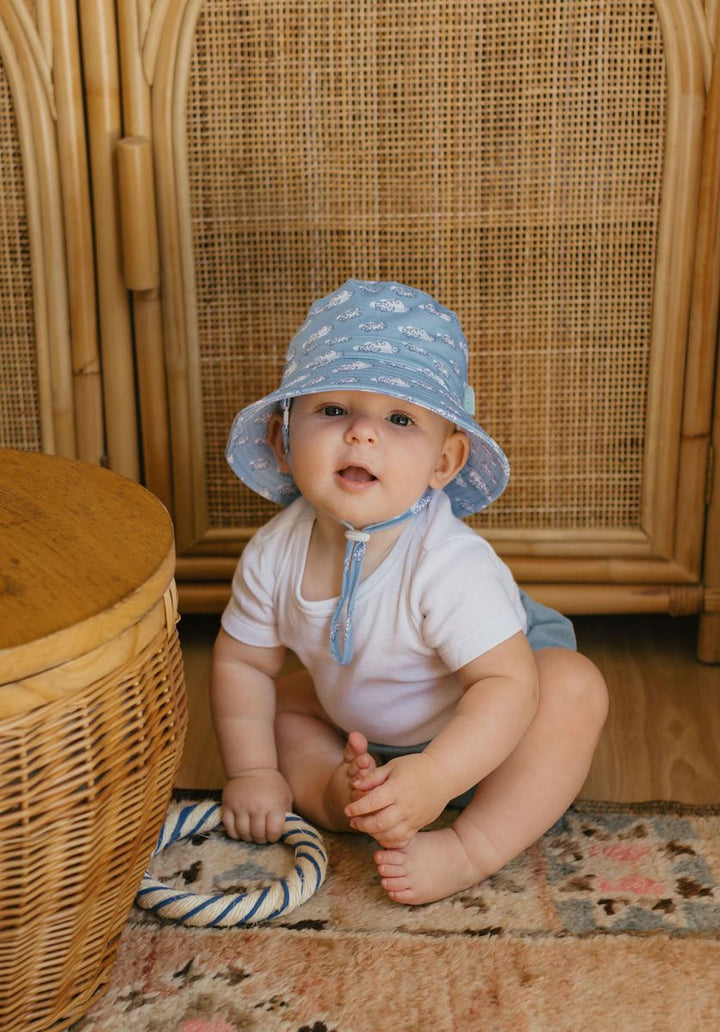 Hat | Wide Brim - Clouds