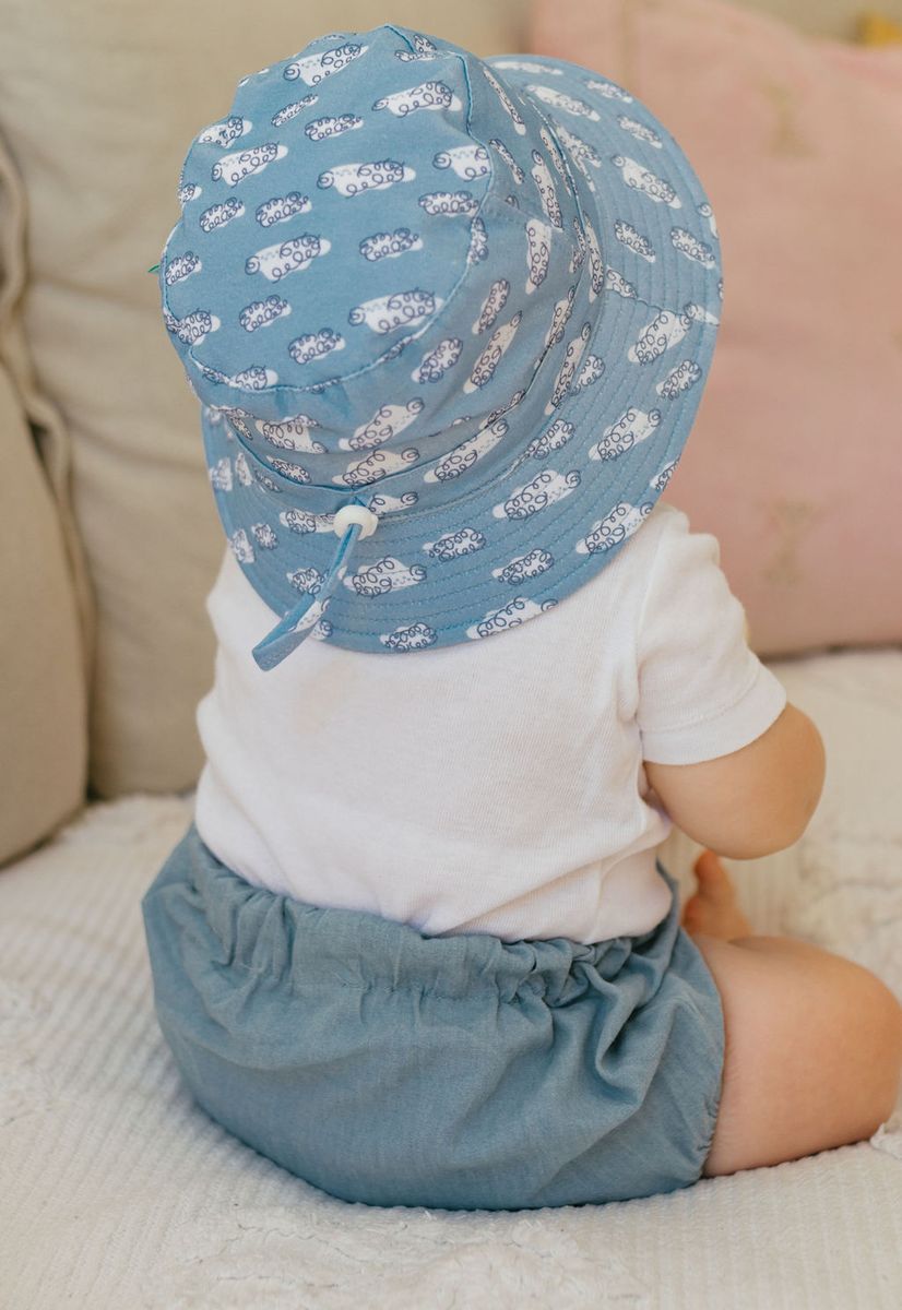 Hat | Wide Brim - Clouds