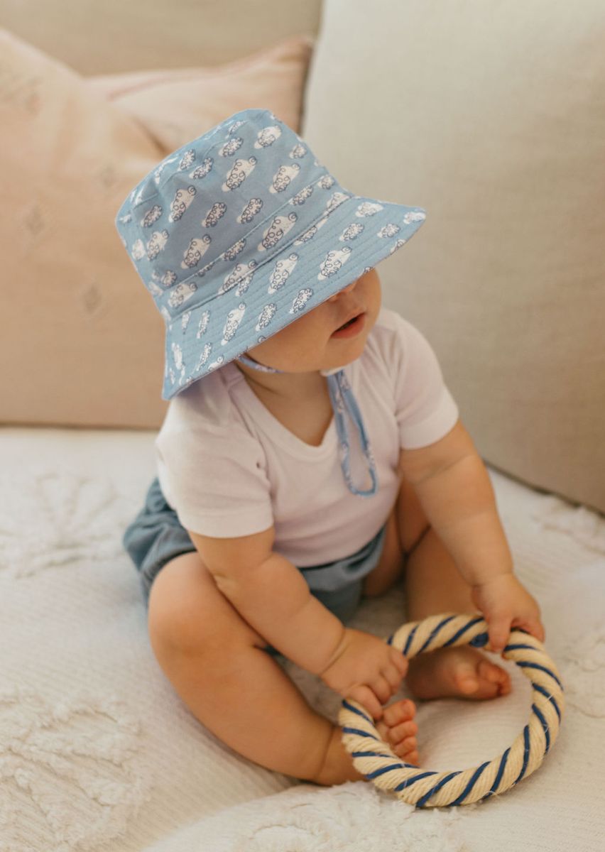 Hat | Wide Brim - Clouds