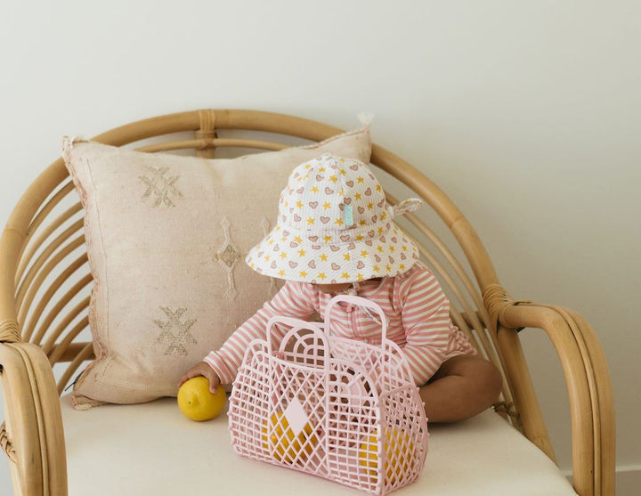 Hat | Wide Brim - Love and Stars