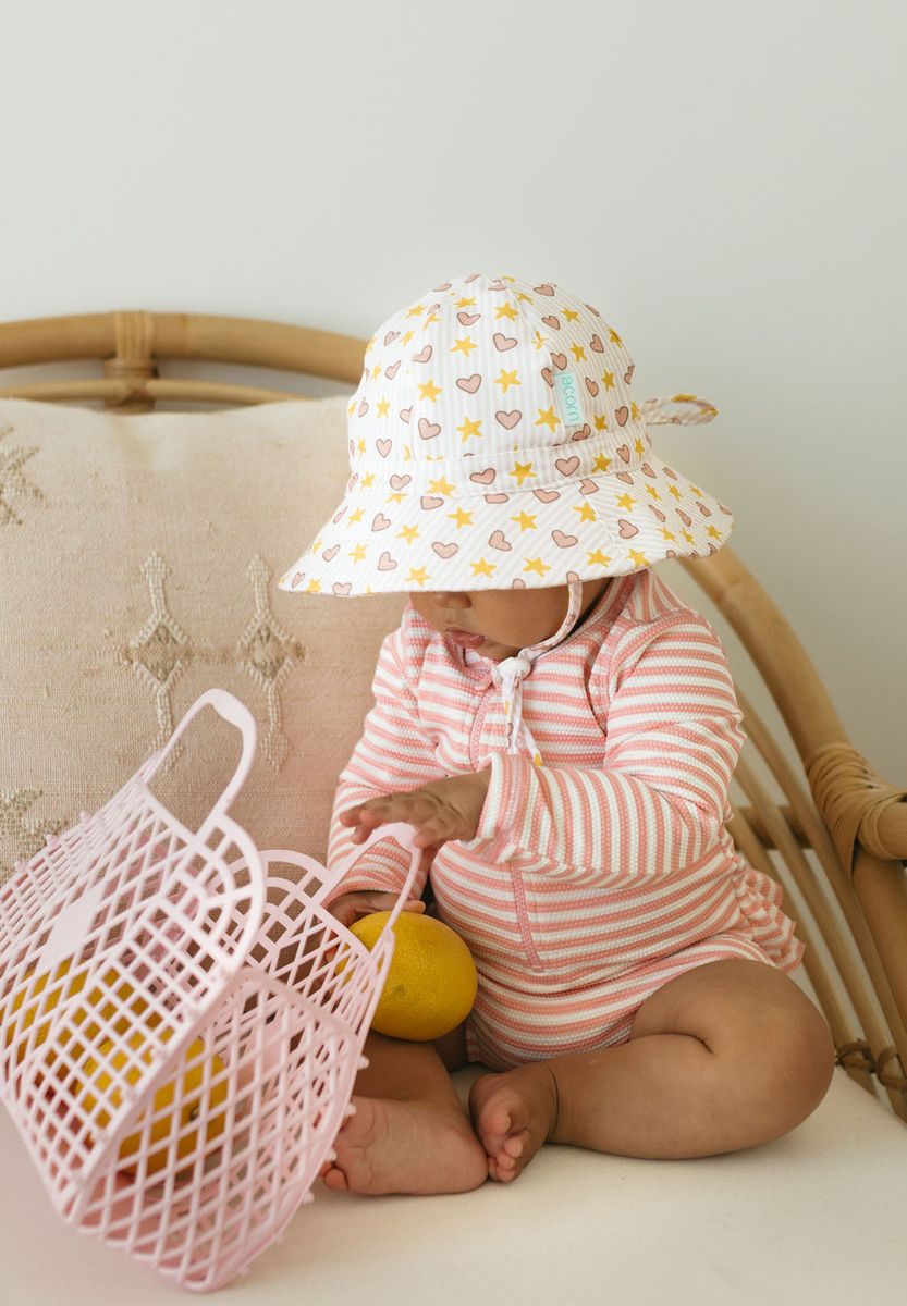 Hat | Wide Brim - Love and Stars