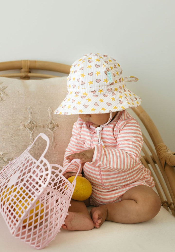 Hat | Wide Brim - Love and Stars